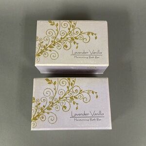 Bundle of Two Lavender Vanilla Bath Soap Bars
